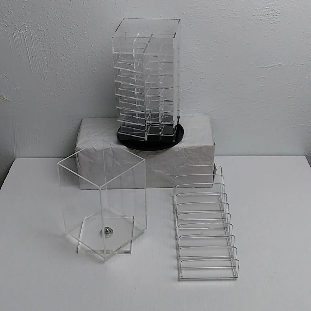 Storage Make-up Acrylic Storage Bundle Of 3 Clear